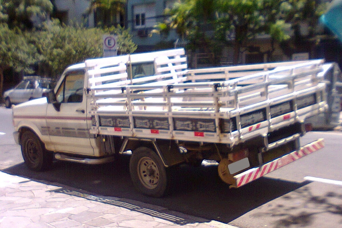 A few trucks converted to bifuel gasoline/CNG in my hometown Fuel