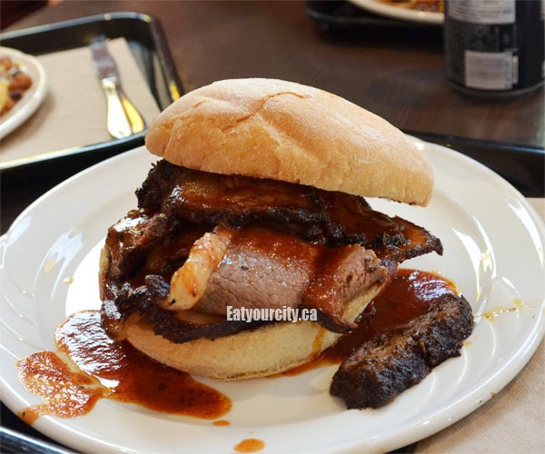 Eat Your City Fired Up BBQ Edmonton, AB Best Southern smoked beef brisket, ribs and smoked