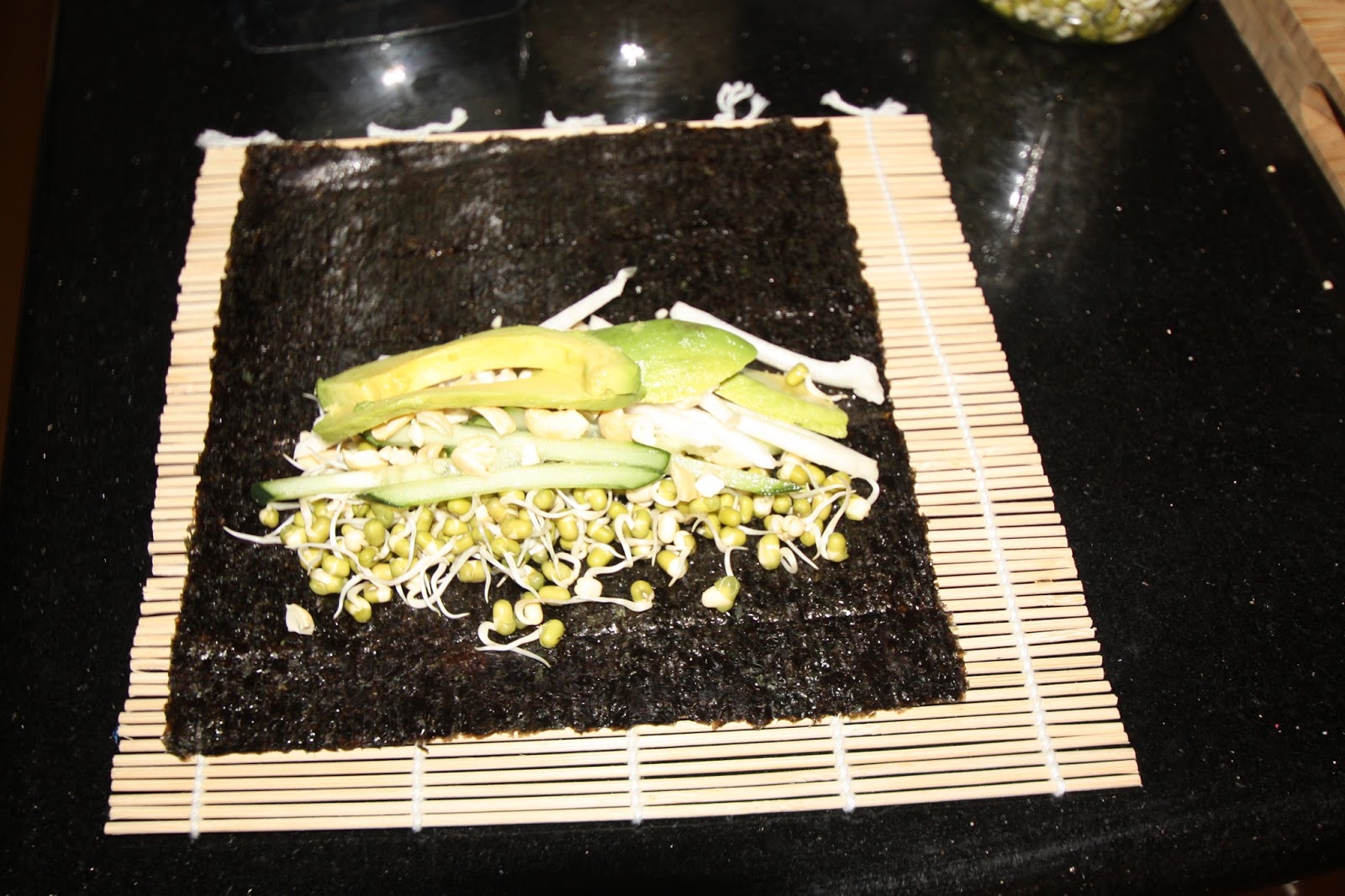 Green Urban Kitchen Raw Vegan Sprout Sushi
