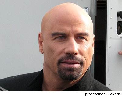Famous Toupee Wearers: Travolta - The bald look