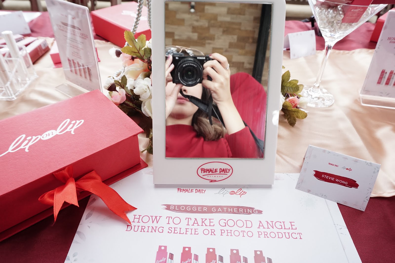 [Event + Swatch] Lip on Lip Newest Matte Lipstick by Rohto Stevie Wong