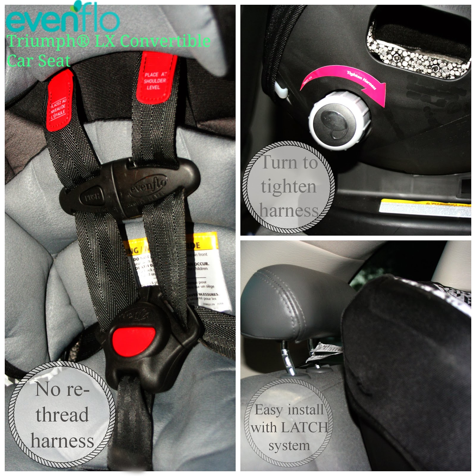 Evenflo Triumph® LX Convertible Car Seat Review