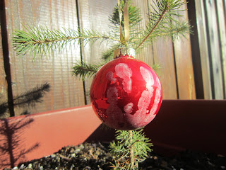 Handprint Christmas ornament kids craft, Christmas craft
