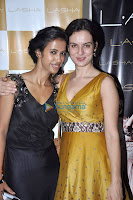 Actress Amrita Rao at 'Lasha' store launch