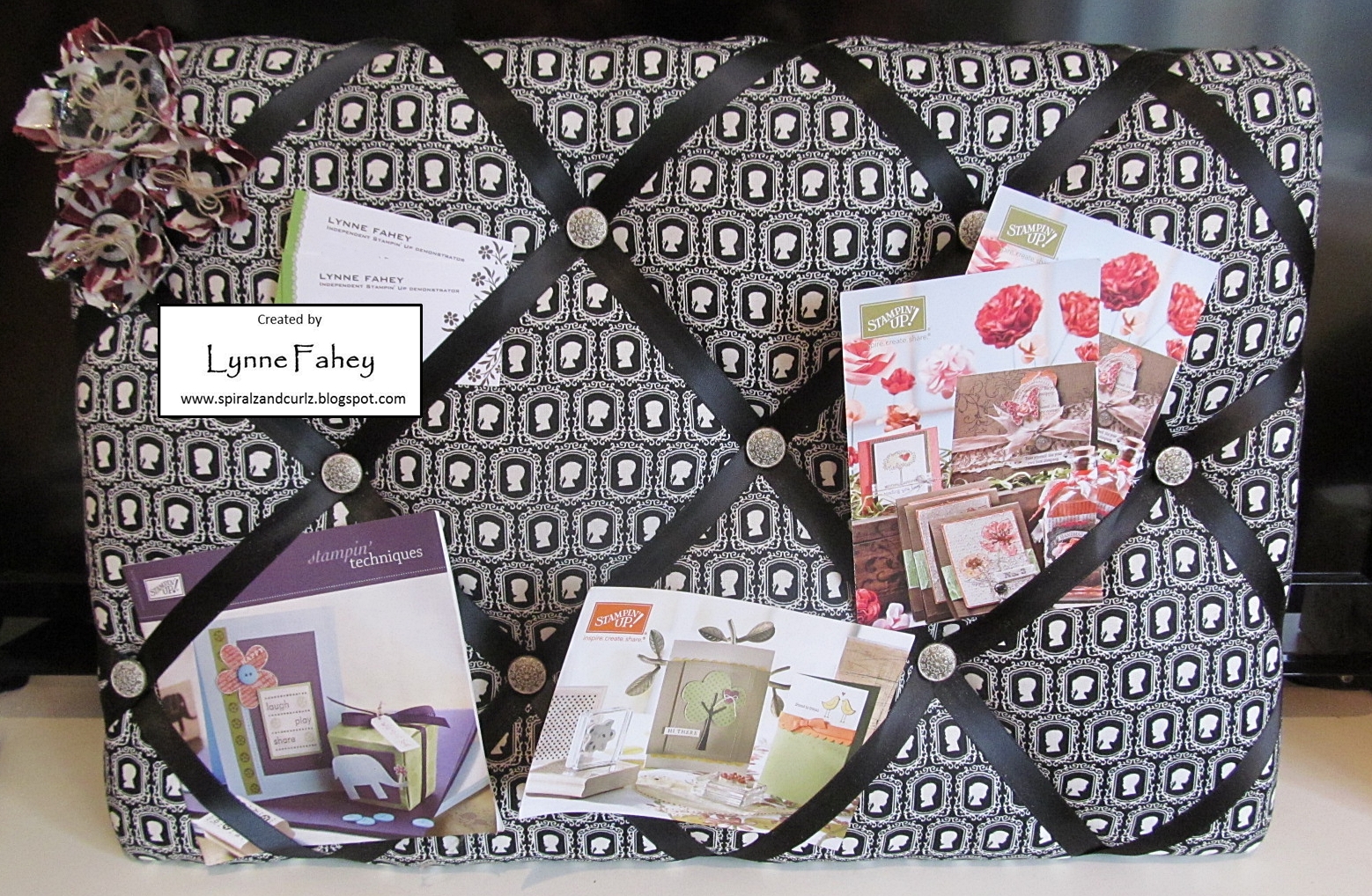 Stampin Up Demonstrator Lynne Fahey (Spiralz and Curlz) Stampin' Up