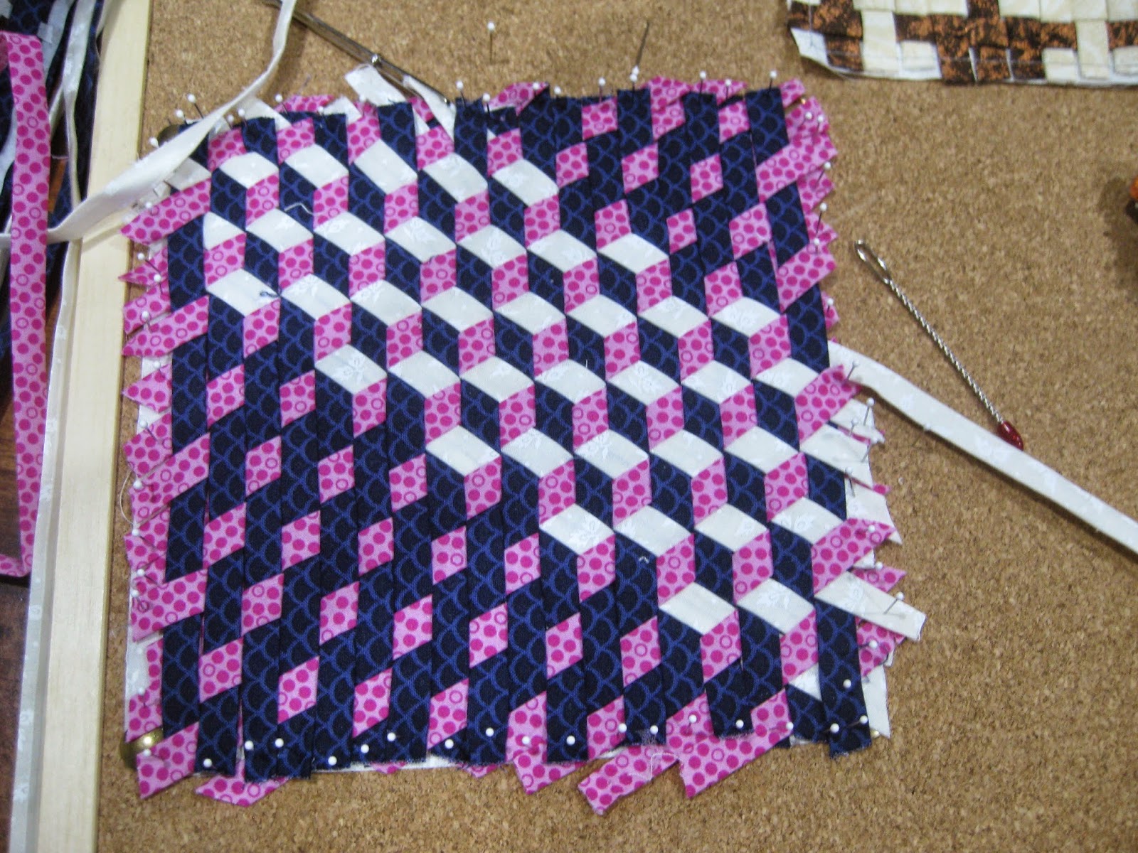 DON'T WAIT TO CREATE Japanese meshwork Last class for this year.