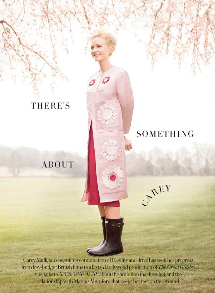 Smartologie: UPDATED: Carey Mulligan for Harper's Bazaar UK June 2013