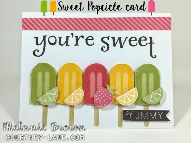 You're Sweet popcicle card