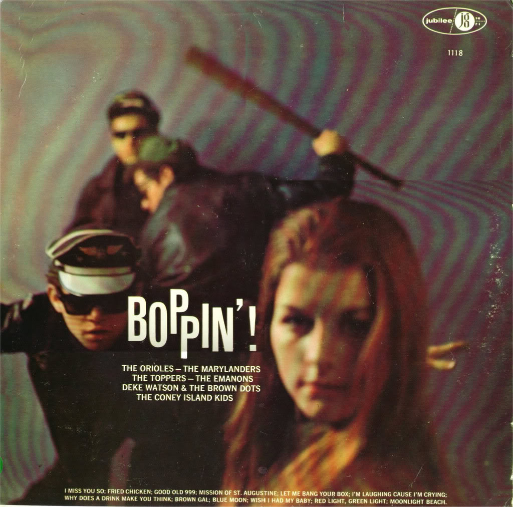 Nostalgia on Wheels Greaser / Biker Gang Rumble R&B Album Covers