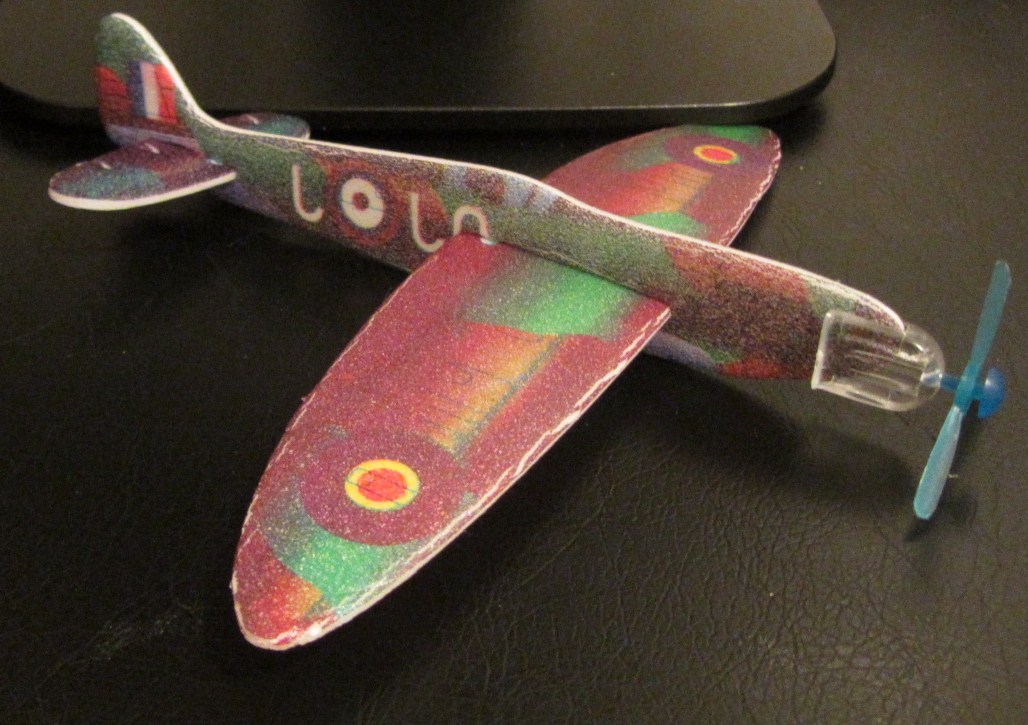 The Styrofoam Glider Squadron Power Prop Flying Gliders 7