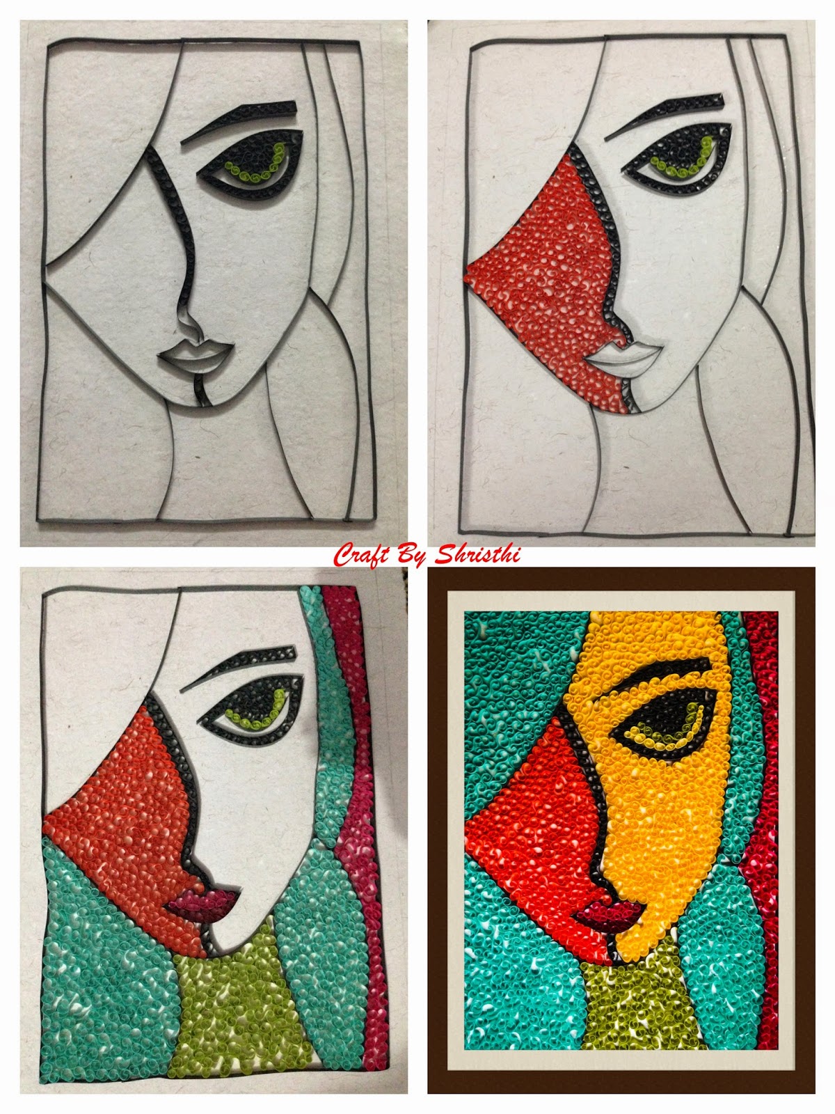 Craft Fantasee Quilling tutorial Face