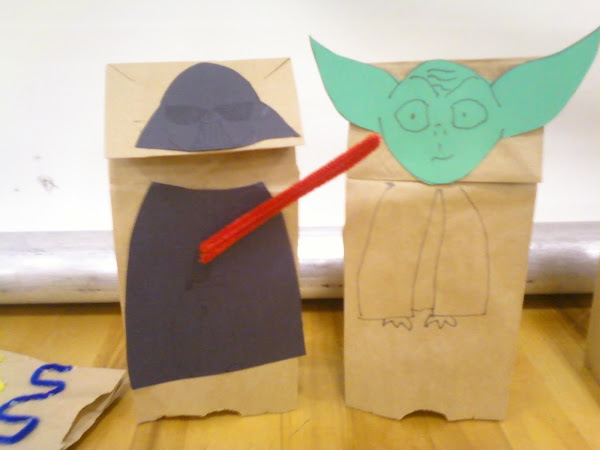 May the Force be with.... your brown lunch bags