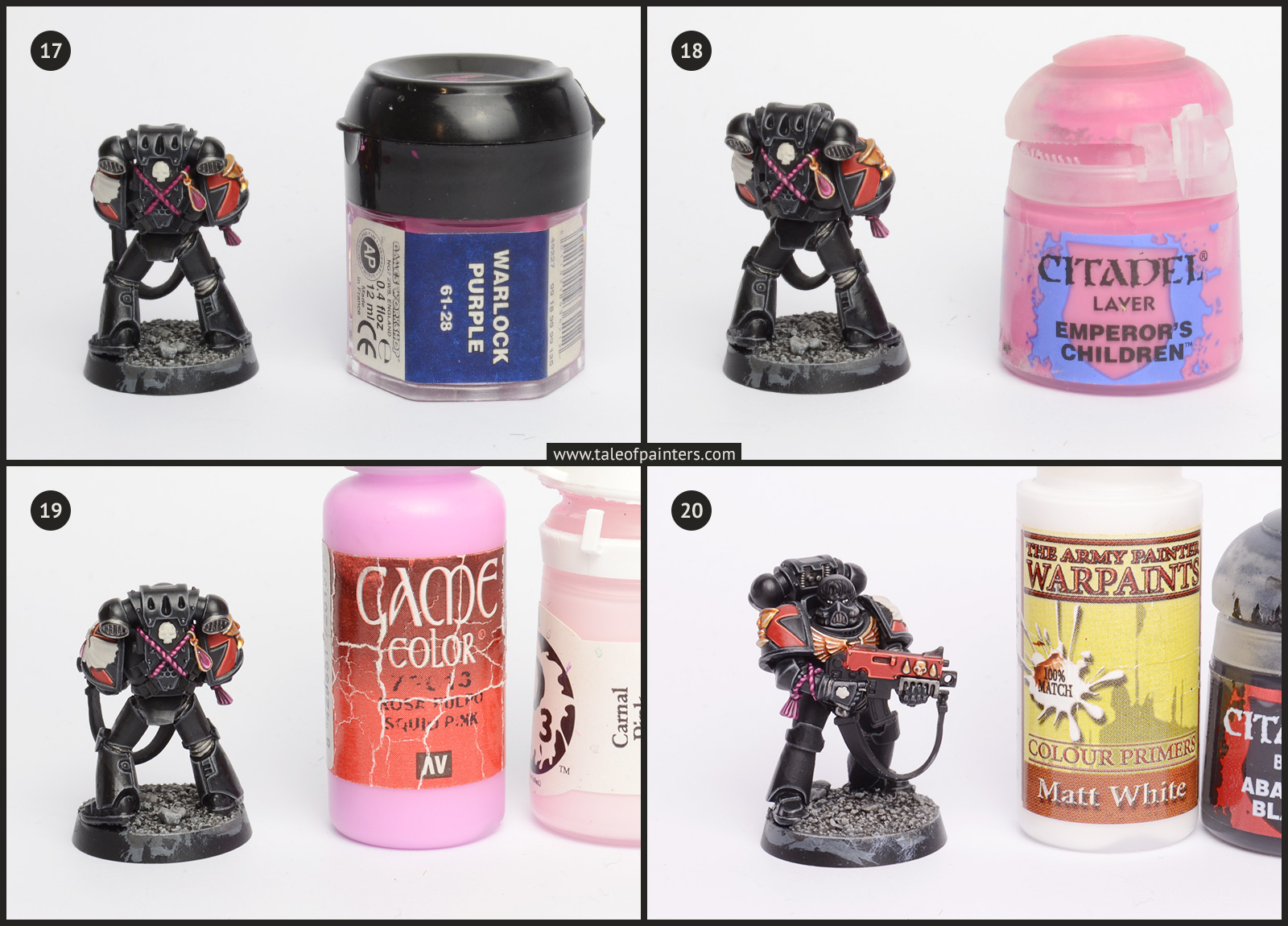 Tutorial How to paint Blood Angels' Death Company Tale of Painters