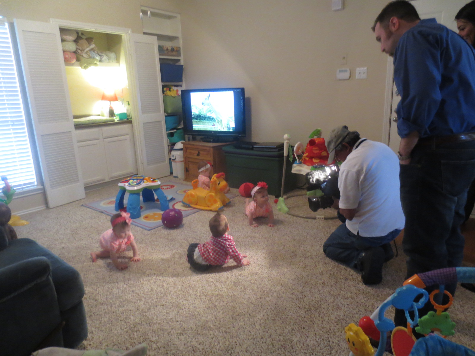 Linda's Life Journal The Babies Were on TV!