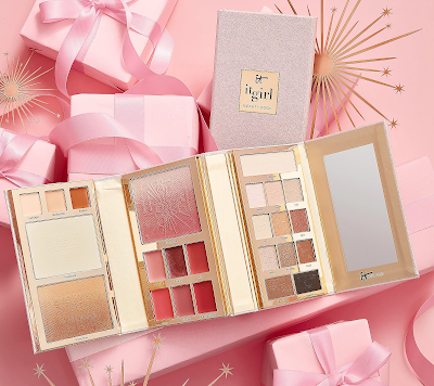 IT Cosmetics Special Edition IT Girl Holiday Beauty Book w/ Gift Box & Bow