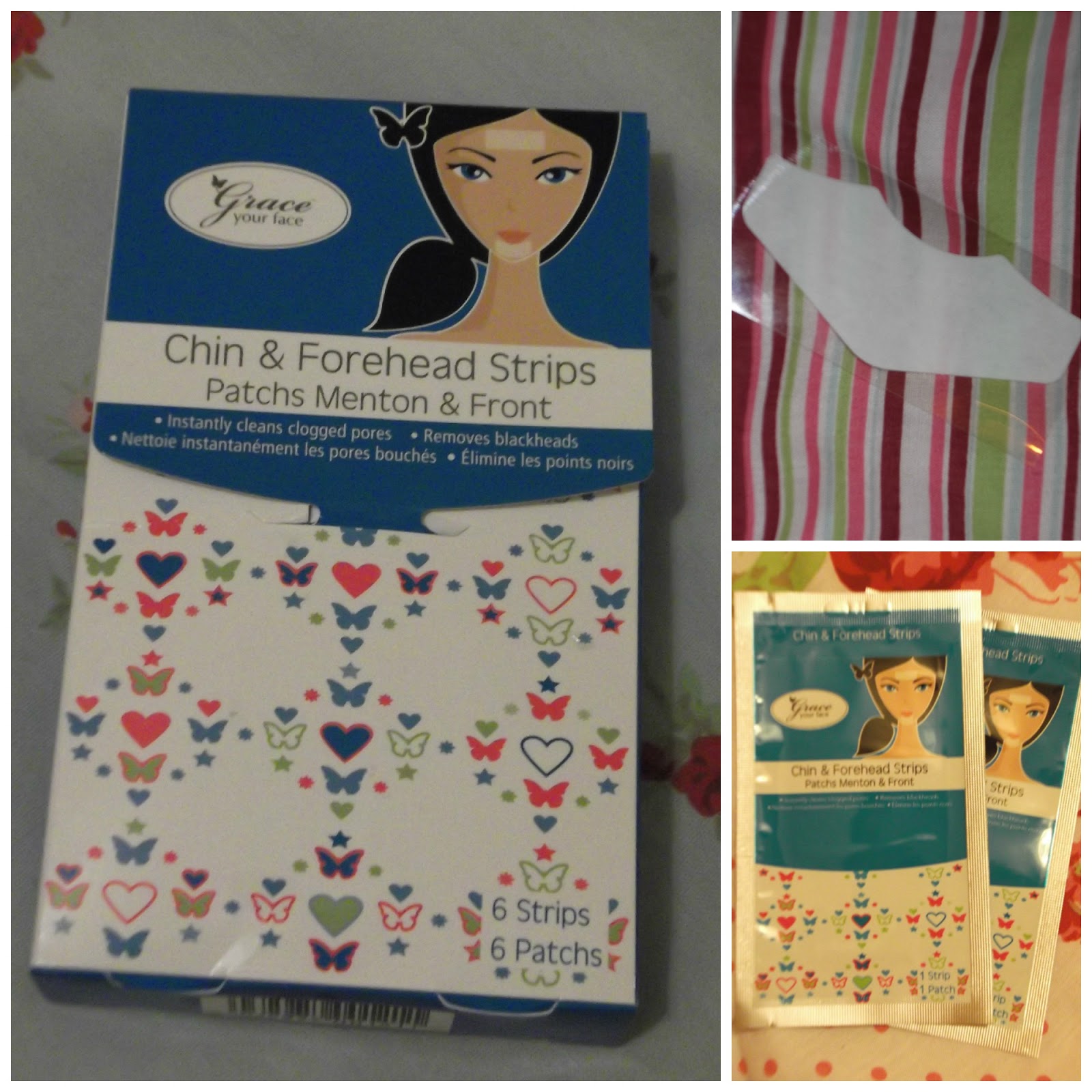 Big Blonde Girl Revitale And Grace Your Face Pore Strips