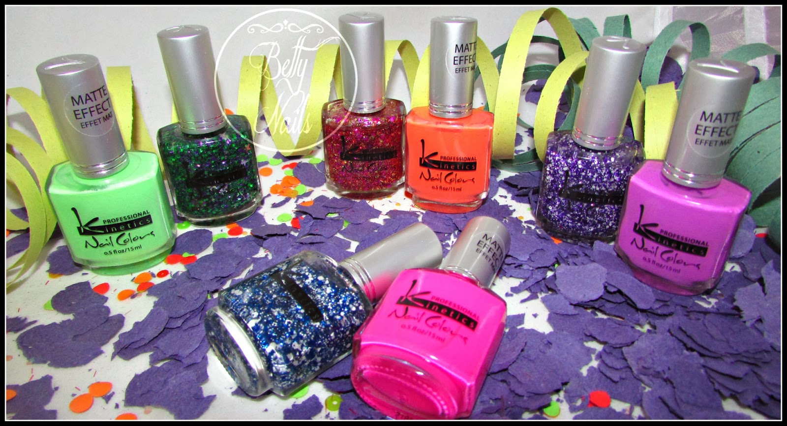 mardi gras glitter nail polish