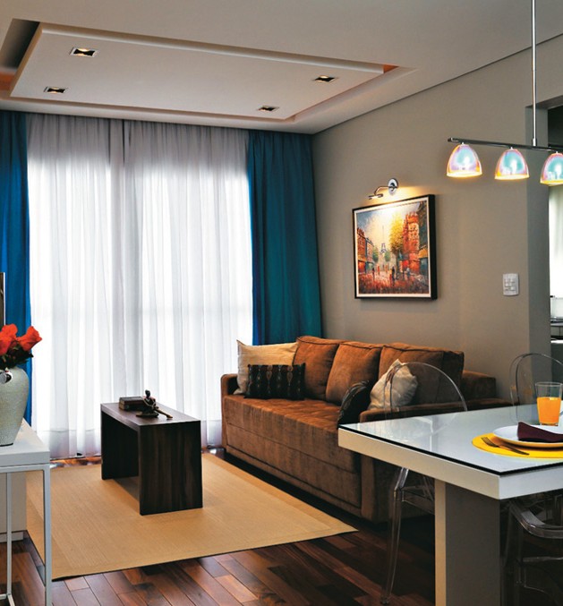 Sala De Estar Pequena Apartamento ~ Meu Palácio de 64m² Apartamento de 43m³ cheio de charme Sala De Estar Pequena Apartamento ~ Meu Palácio de 64m² Apartamento de 43m³ cheio de charme