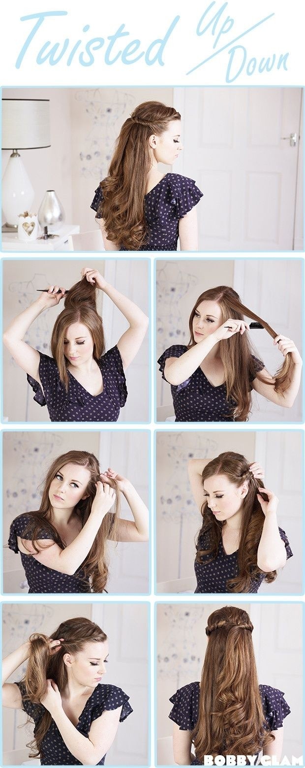 Top 50 Most Popular Bridal Hairstyles Tutorial 2015 Half Up Half