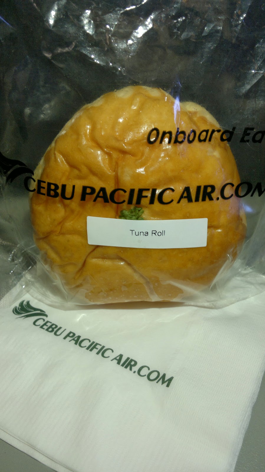 Place: Cebu Pacific Air - Tuna Bun
