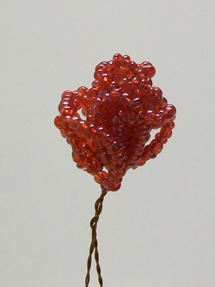 Beading for the very beginners Rose bush