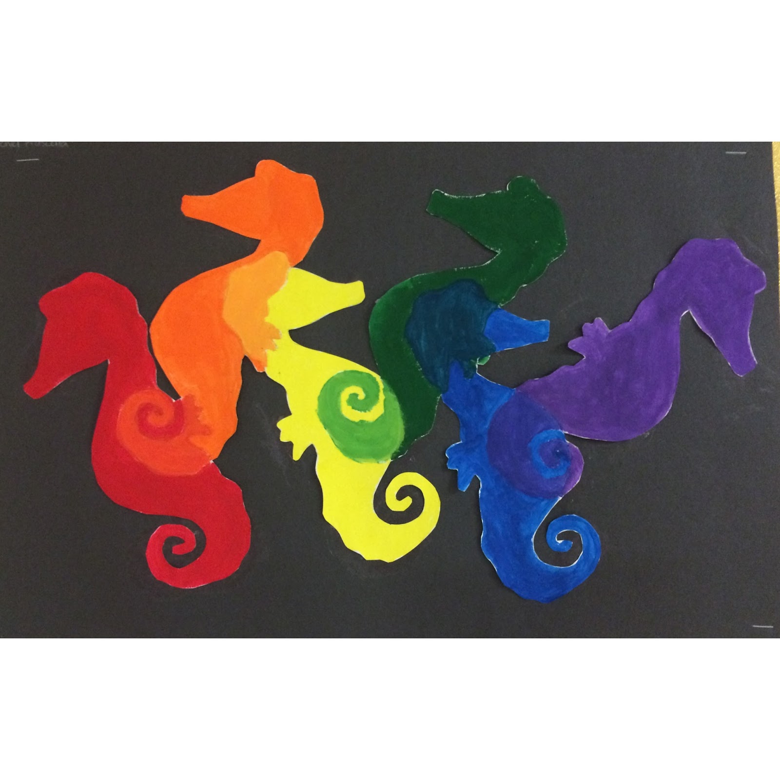 Art. Paper. Scissors. Glue! Color Mixing Experiment