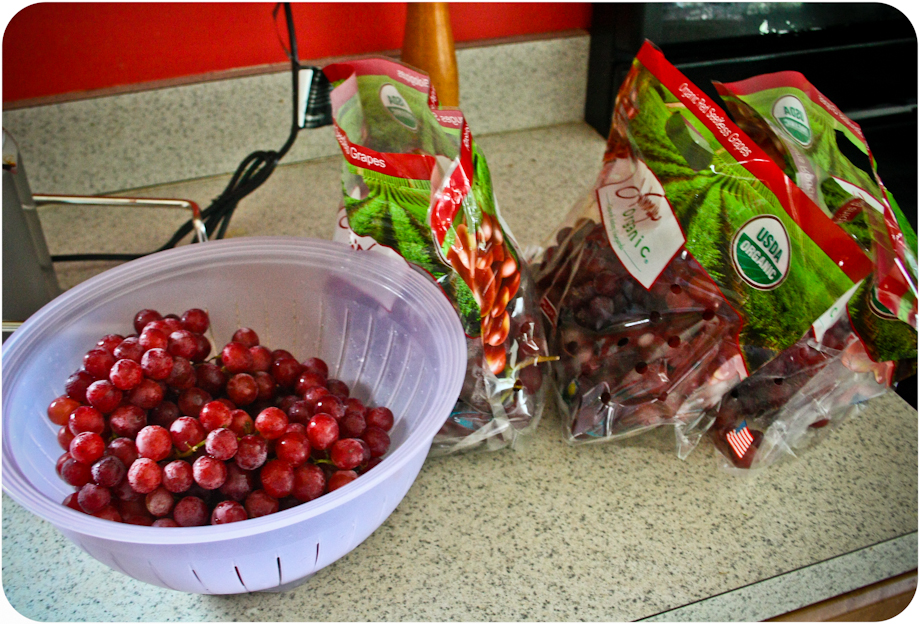 You know how we're an art family... too many grapes