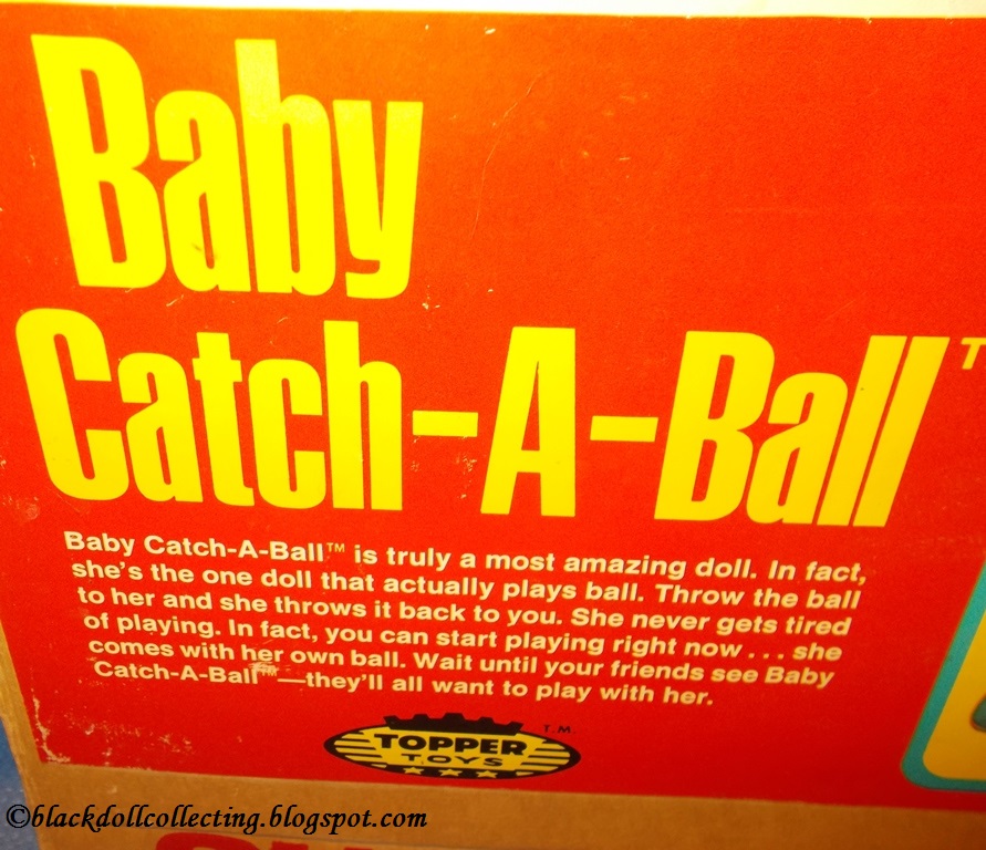Black Doll Collecting Baby CatchABall