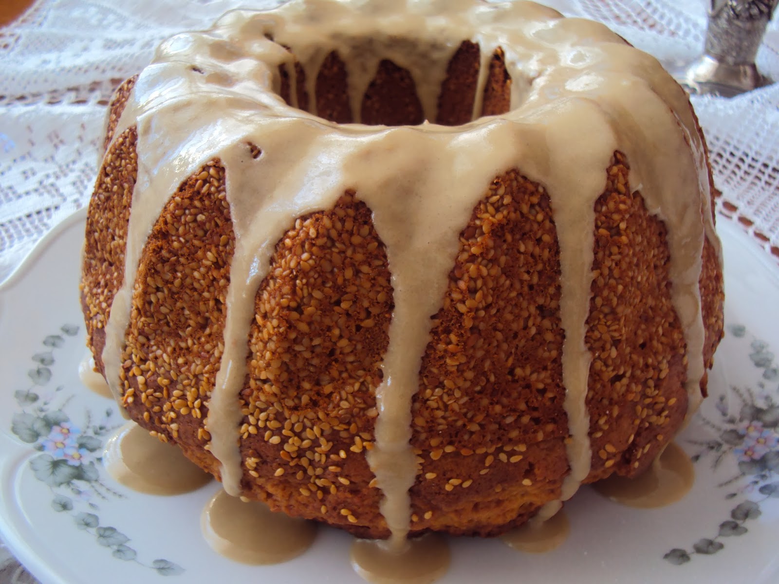Susamlı Tahinli Kek Misketlimonu