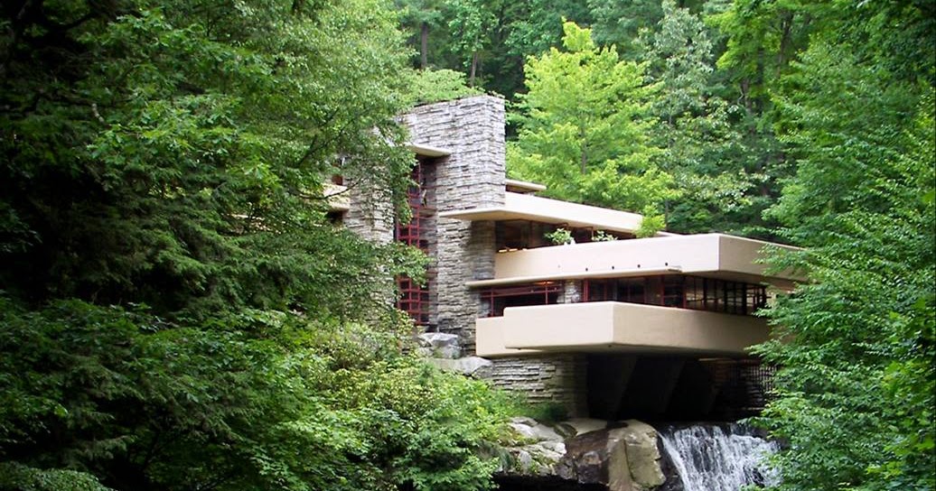 Historia del Arte: La Casa de la Cascada ó Casa Kaufmann. Lloyd Wright