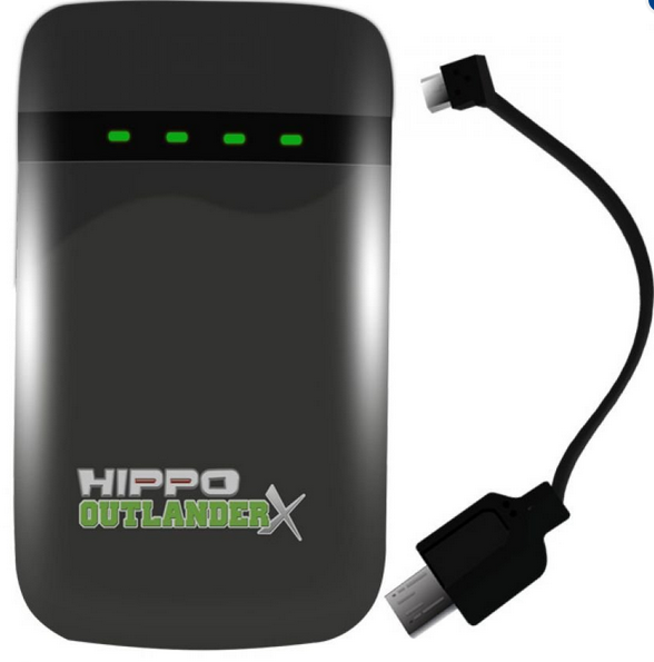 Hippo Powerbank Outlander X - 9000 mAh Harga & Spesifkasi Hippo Powerbank Outlander X - 9000 mAh