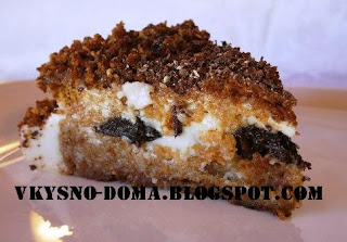 Медовый торт с черносливом