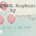 Segmen BlogWalking by Aadhirah Farhana