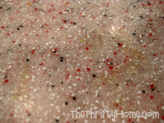 The Thrifty Home How To Refinish A Solid Surface Counter Top