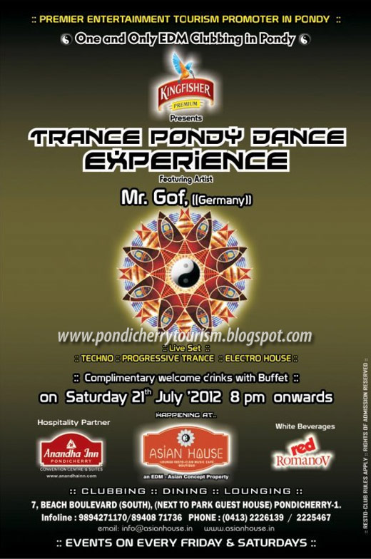 Trance Pondy Dance Experience Trance Pondy Dance Experience