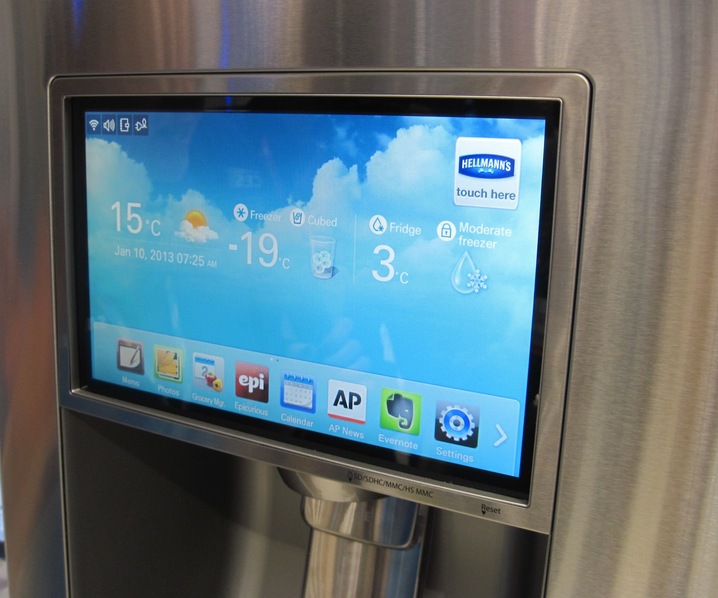 CatchTech samsung's fridge runs on Google's Android