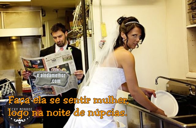 foto engraçada noiva e mulher