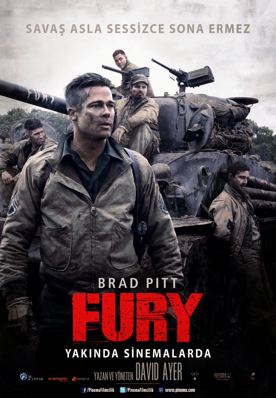 Fury (2014) Film indir