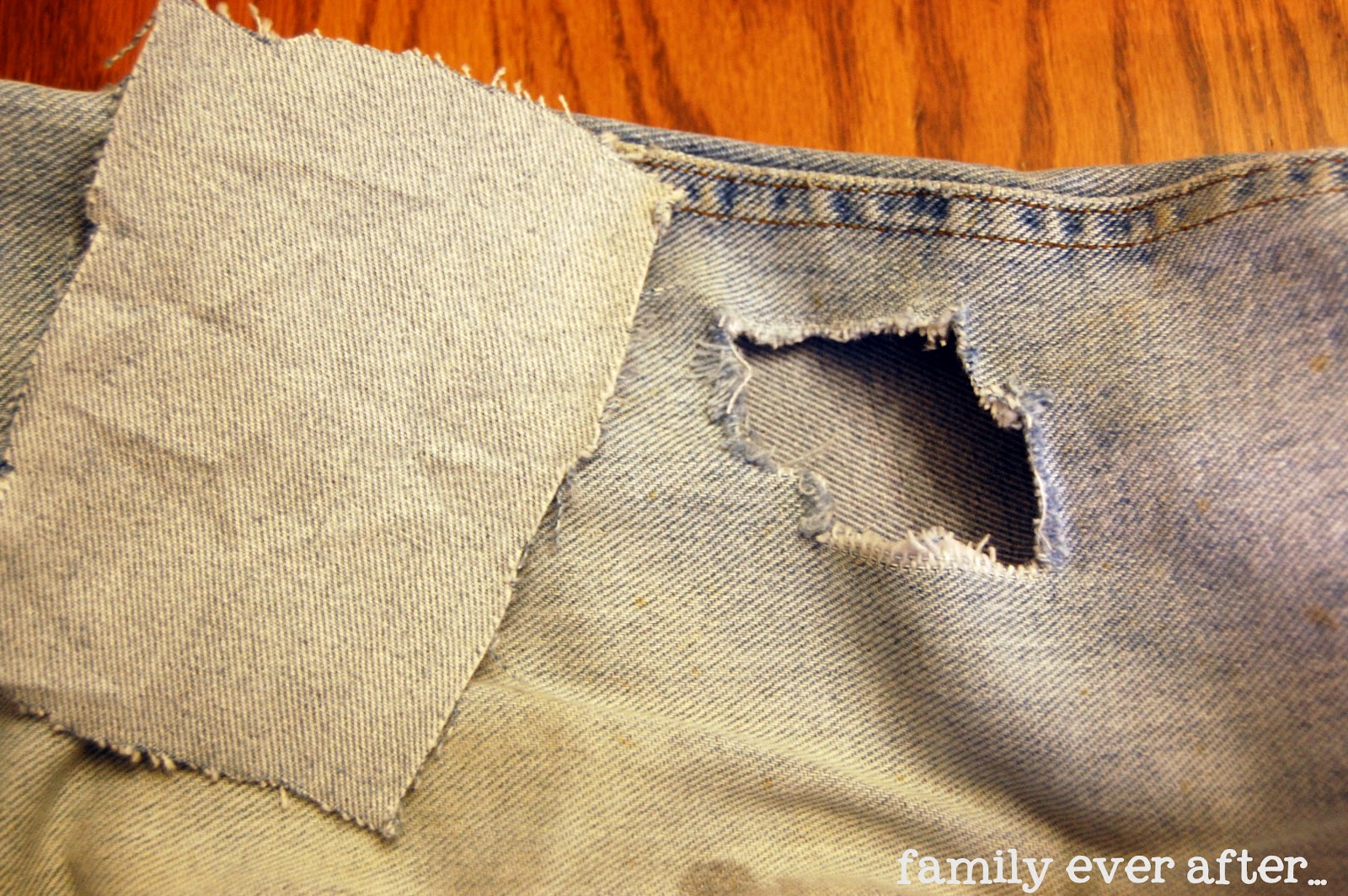 How To Patch Up A Hole In Your Pants