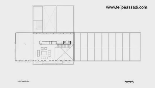 Planta superior Plano de arquitectura