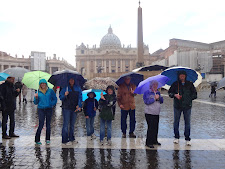 Raining at the Vatican