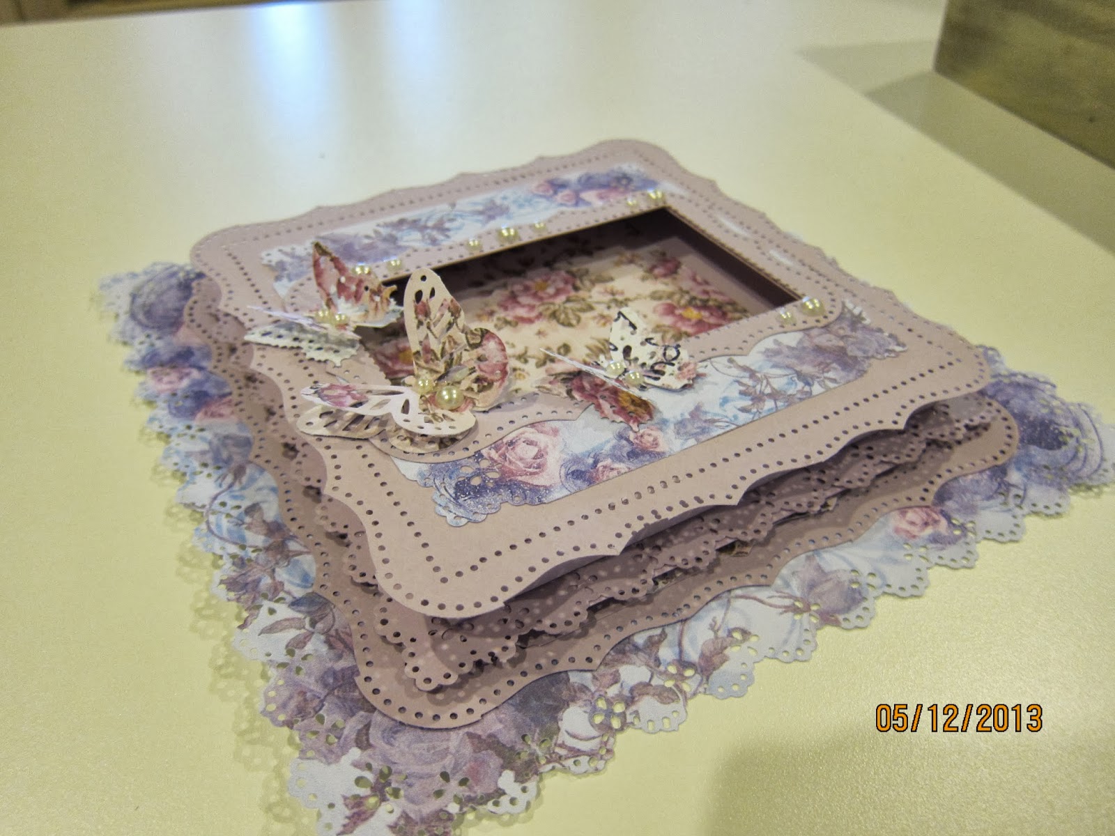 Msgardengrove1 by Annie Custom OrderedShadow box easel birtday card