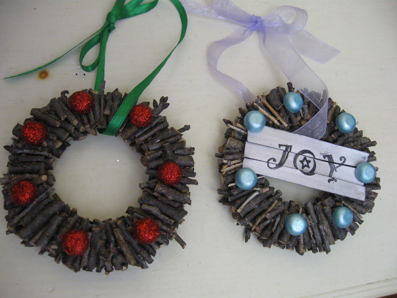 Craft Klatch ® Twig Wreath Ornaments Craft Tutorial