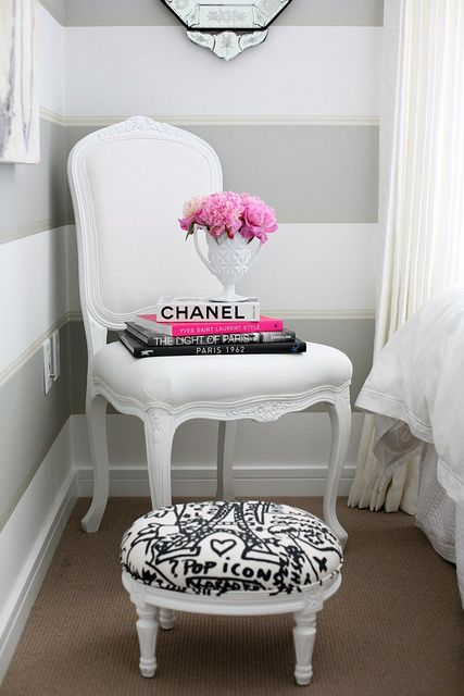 Interior relooking: la parete a righe