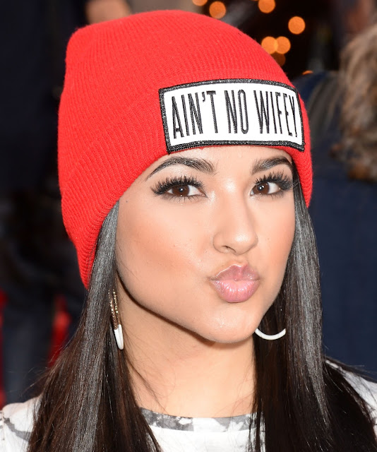 Becky G covergirl makeup