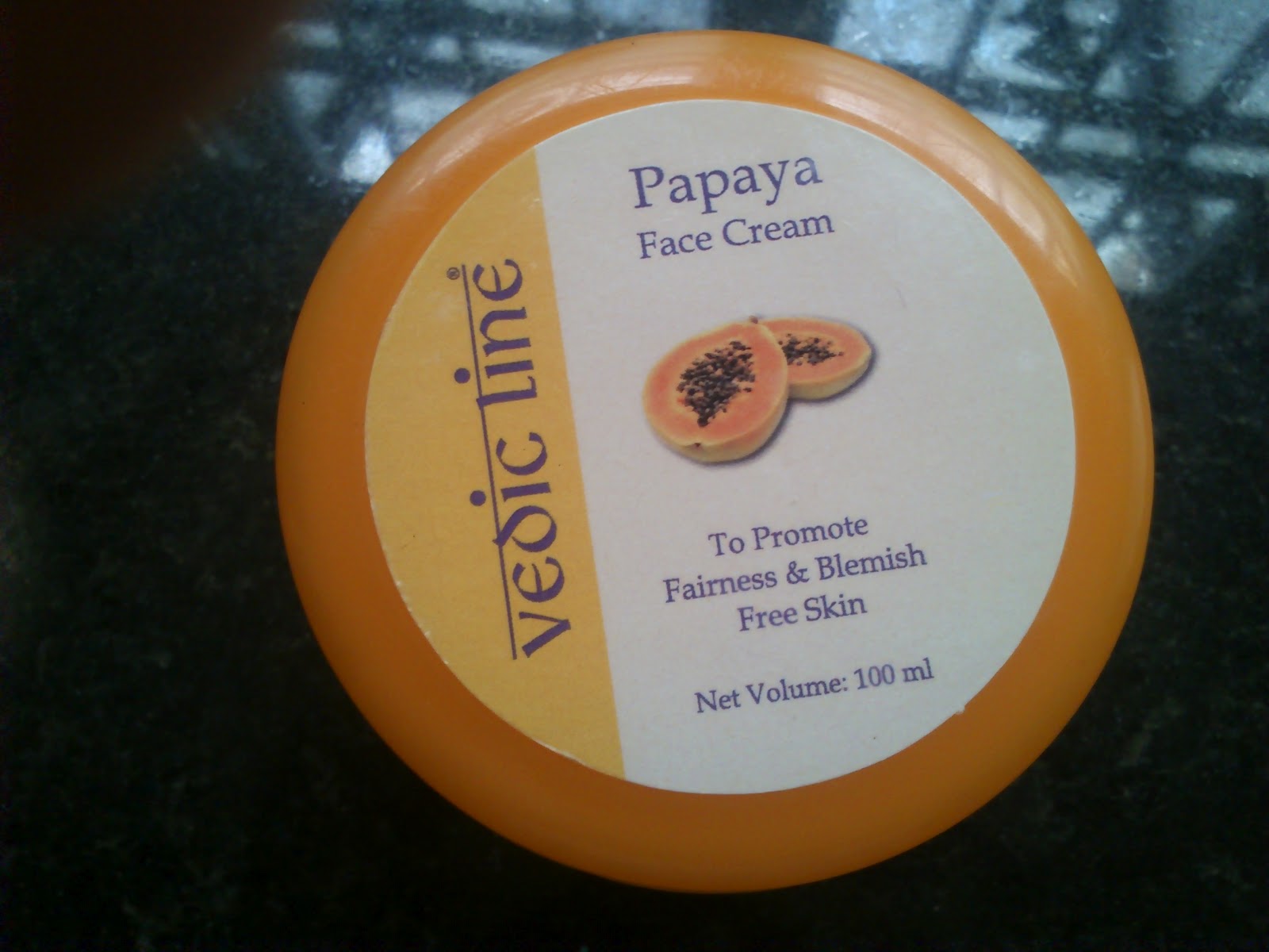 Indian Beauty Zone Vedic Line Papaya Face Cream Review To Promote