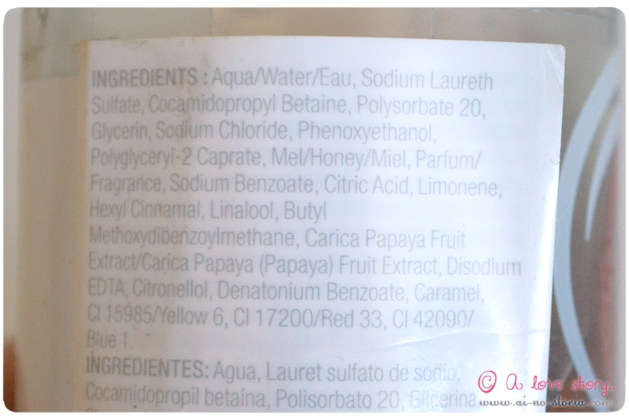 Ai no storia.. ♥ REVIEW The Body Shop Papaya Shower Gel