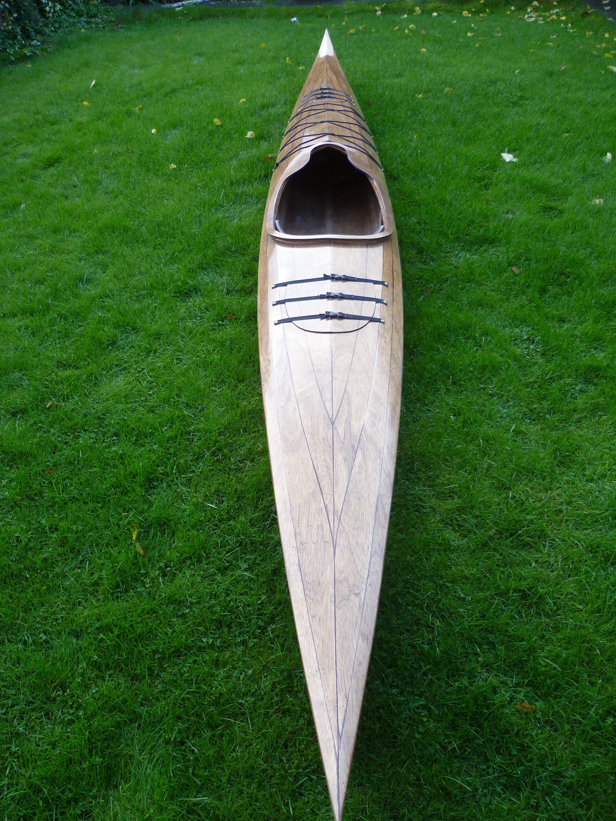 Dragonwood Boards Stitch and glue Sea kayak, sleek and fast