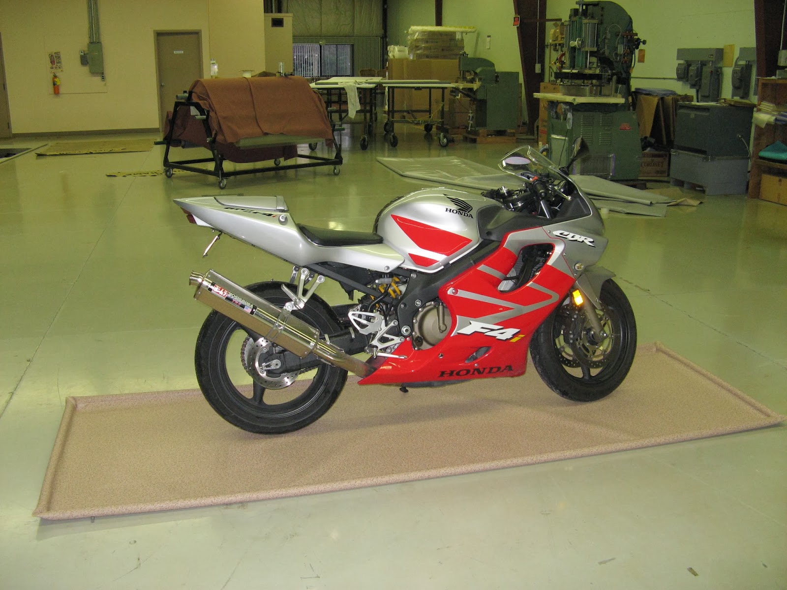 KentainMats Motorcycle Garage Storage Mat the MotorcycleMat by