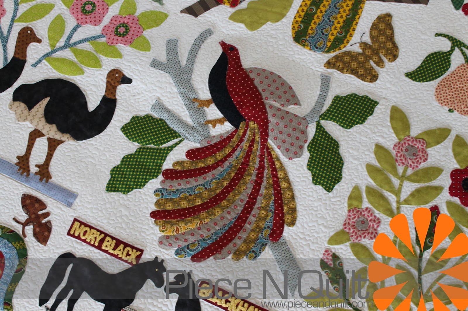 Piece N Quilt Bird of Paradise Quilt